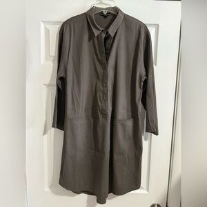 Eileen Fisher Linen Blend Dress - Medium - NWOT